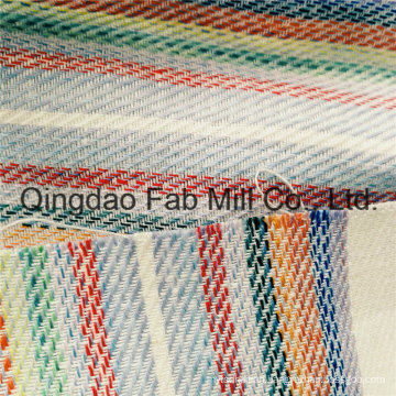 Beautiful and Fashionable Striped Linen Fabric (QF16-2502)